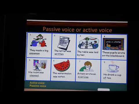 # learn english# passive voice - pretermidiate.