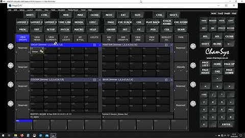 Chamsys & ShowCockpit Tutorial 1: How to start and functions explained