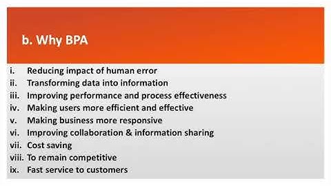 ITSM chapter 5 lecture 4 business process automation through application software