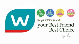 Watsons' Sustainable Choices Video - Shop KAWKAW