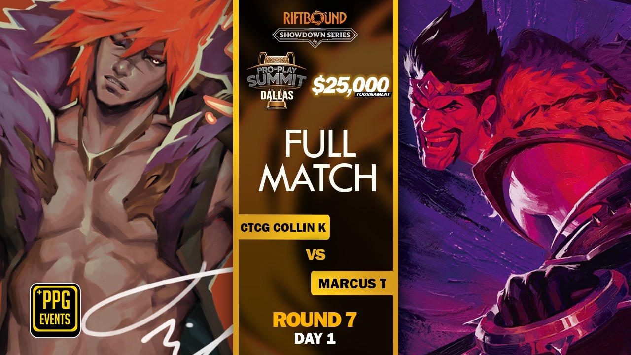 Pro Play Summit Dallas RIFTBOUND SHOWDOWN SERIES - Round 7 - Sett