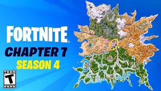 Fortnite Chapter 7 Season 4 Map
