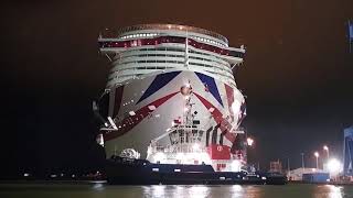 MEYER WERFT Überführung / River Ems Conveyance Iona (P&amp;O Cruises)