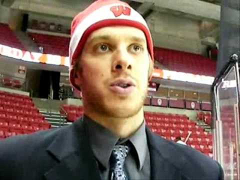 John Mitchell Wisconsin Badgers Neenah Rockets Hockey Interview