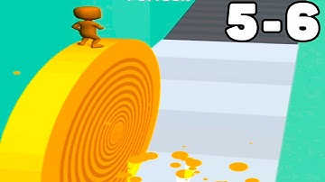 LAYERS ROLL - All Levels Gameplay Android,ios (Level 5-6)