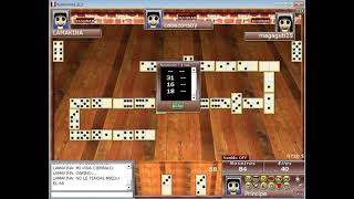 Juego de Domino Ejemplo de Malos Jugadores Parte 1 screenshot 4