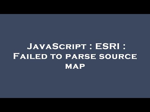 JavaScript : ESRI