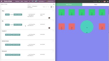 POS Admin Remote Control all POS Sessions