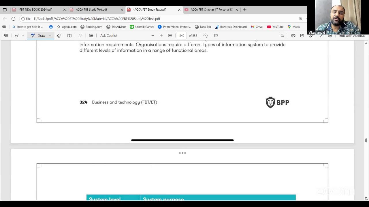 ACCA FBT Chapter 17 Personal Effectiveness and Communication L3