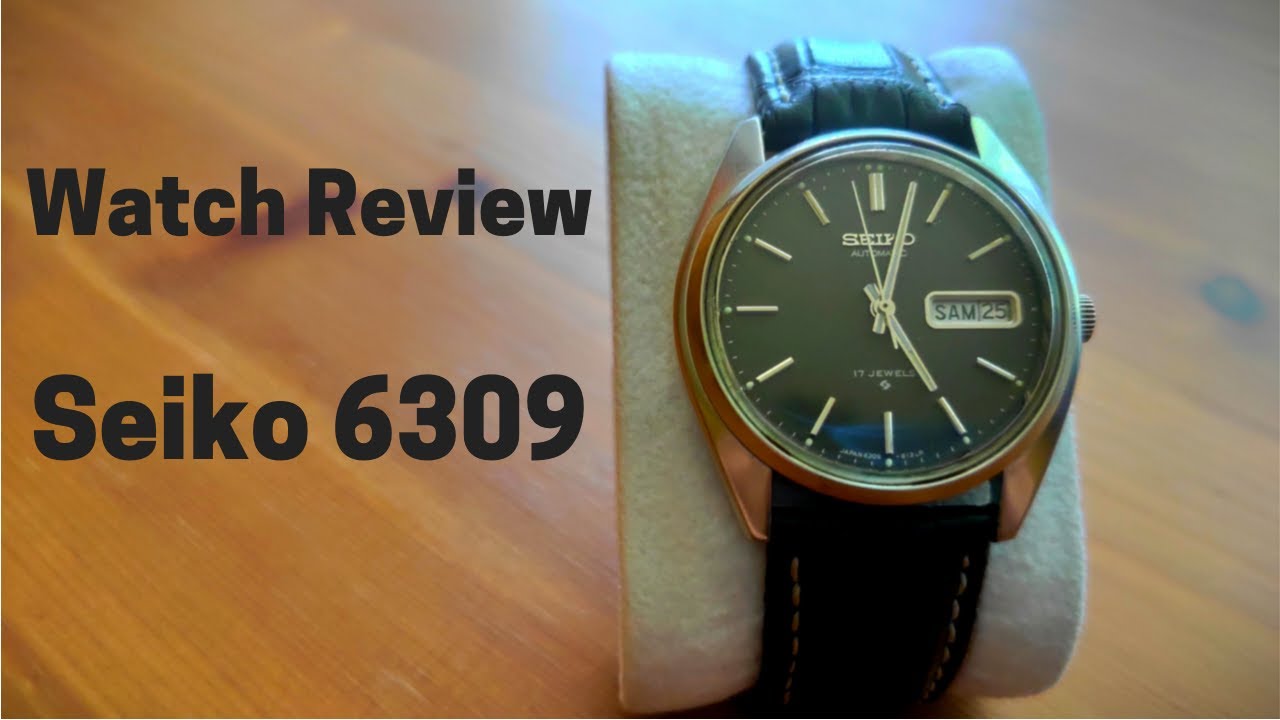 Review of Seiko 6309-8020 from 1980`s - YouTube