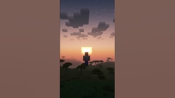 First time with shaders was different #minecraft