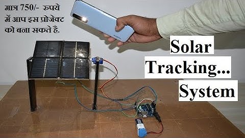 Solar Tracking System, Solar Tracker, How to Make Solar Tracking Project #solar #science