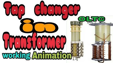 Tap changer in Transformer working animation or operation // OLTC