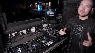 How to plug a controller into a DJ mixer - Setting up a controller in a nightclub