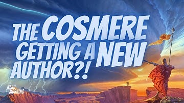 Brandon Sanderson gets a new Author to help Write Cosmere Books