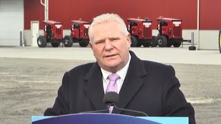 Ford says voters will push Trudeau out of office over carbon tax increase