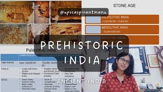 Pre historic India- Stone Age and Bronze Age