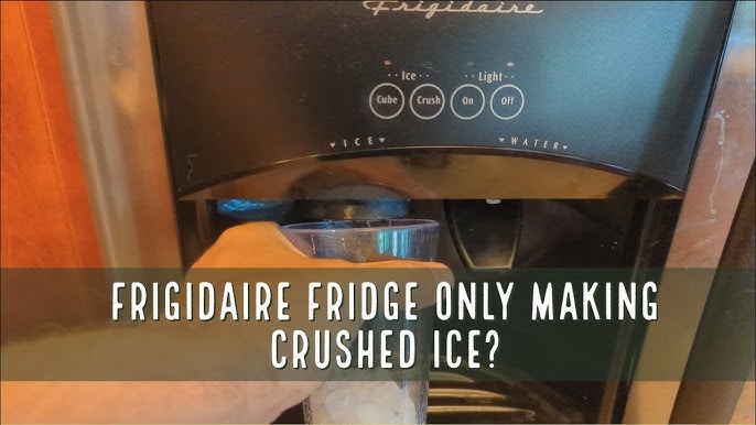 Solved: Samsung Ice Maker Only Makes Crushed Ice! Fix your Samsung Ice  Maker #samsungfridge #Ice 