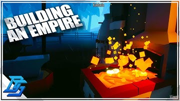 GETTING GEMS, BUILDING OUR FIRST SWORD!!- MY LITTLE BLACKSMITH SHOP GAMEPLAY - Part 2(2022)