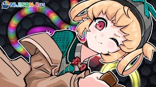 【SLITHER.IO】short worms to destress before vacay!!!【NIJISANJI EN | Pomu Rainpuff】