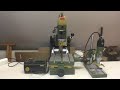 Proxxon BFW 40/E, BFB 2000, KT 150 Mill/Drill Combo “Unboxing”/Features