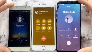 Crazy Phone iPhone 8 Plus vs Samsung Galaxy S8 Plus vs Honor 5C/ Real vs Fake Mobile Calls