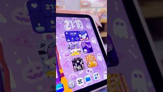 Cinnamoroll Halloween iPad Theme🪄#ipad #wallpaper #cinnamoroll #halloween #ipada16 #canva #tutorial