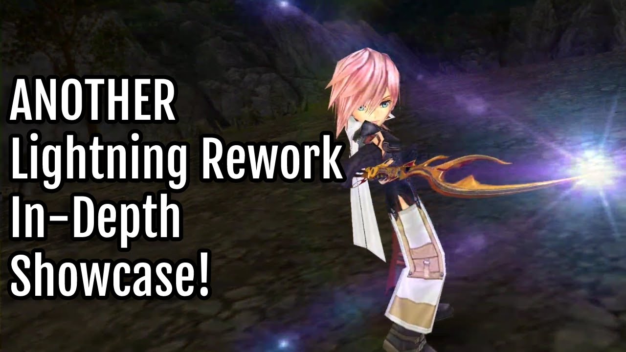 Lightning Rework In-Depth Showcase! Splash DMG!? [DFFOO JP] - YouTube