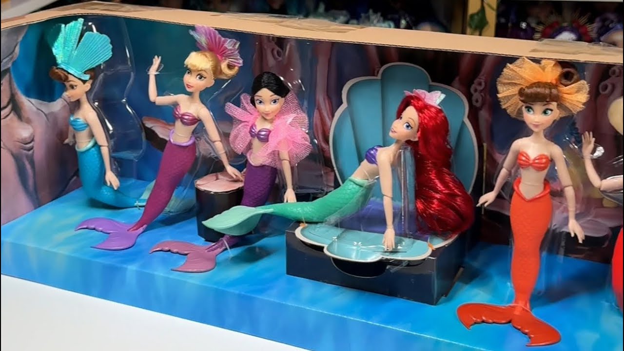 The Little Mermaid Ariel & Sisters Set 🧜🏼‍♀️