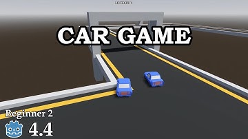 How to create a simple car game - Learn Godot 4 3D - no talking
