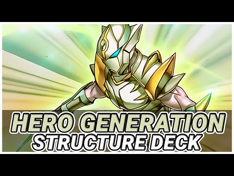 Neues HERO GENERATION Structure Deck feat. NEOS FUSION! || Yu-Gi-Oh Duel Links