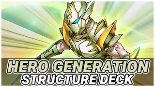 Neues HERO GENERATION Structure Deck feat. NEOS FUSION! || Yu-Gi-Oh Duel Links