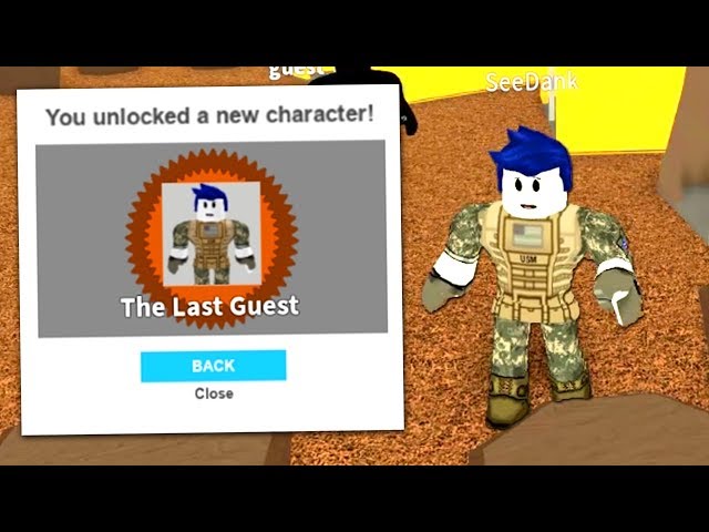 MAKING THE LAST GUEST A ROBLOX ACCOUNT!! 