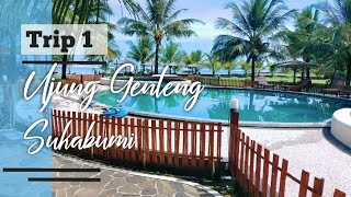 Penginapan Murah dengan view mahal di pantai ujung genteng sukabumi,