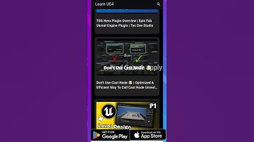 Learn Unreal Engine Game Dev 5 On Google Play Store  - iOS Stroyed Developer #ue5 #unrealengine