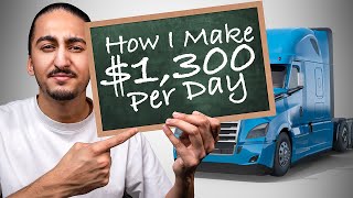 How I Make $1,300 Per Day With 1 Truck [Full Breakdown]