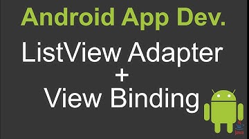 Using View Binding in ListView Adapters