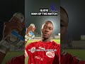 GUEYE MAN OF THE MATCH Football Simbasc Tanzania Ligikuu Nbcpl Kmcvssimba Gueye Simbaleo 
