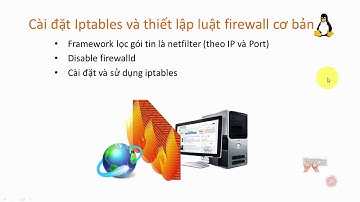 Cài đặt IPtables và cấu hình Firewall trên Linux| vEntertainments