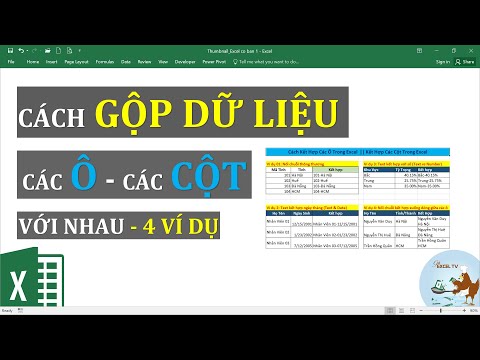 Video: Làm cách nào để sắp xếp hai cột với nhau trong Excel?