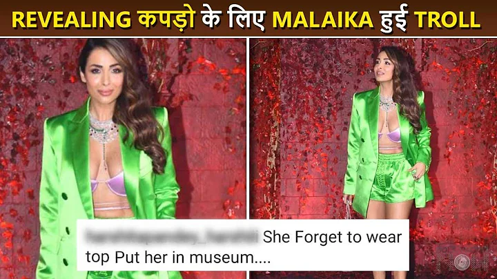 Malaika Arora Brutally INSULTED For Wearing Revealing Dress At Karan Johar's 50th Birthday Party