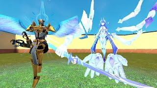 Raiden Shogun Vs Gabriel Ultrakill Vs Genshin Impact