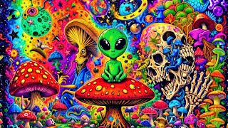 Psychedelic Trance Trip Infected Mushroom Style Hypnotic Psytrance Journey 4K