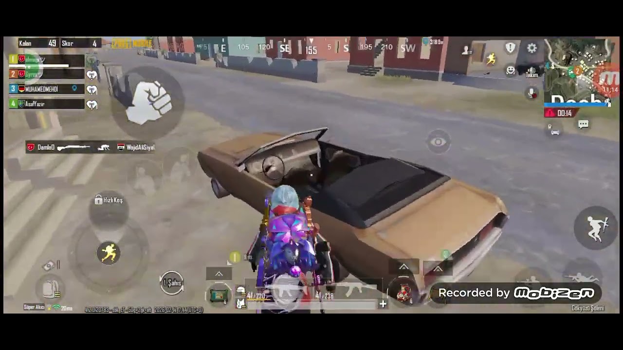 Pubg mobile 1.görev ve ilk YouTube da win