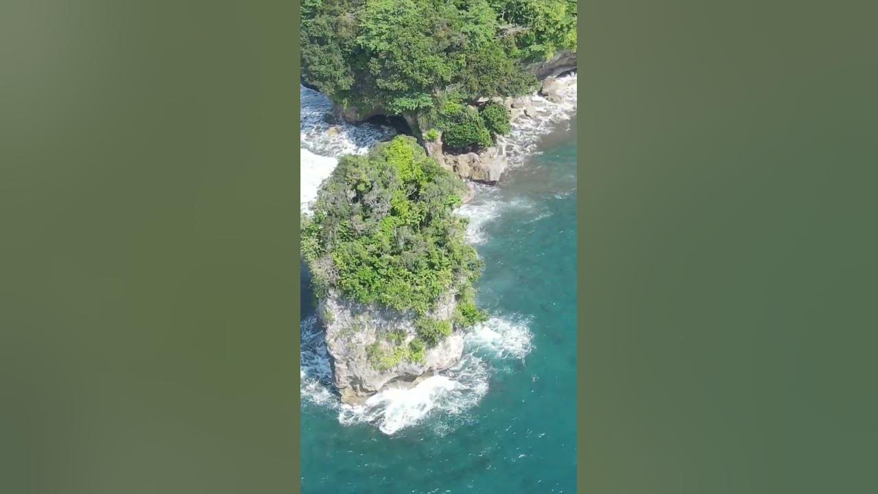 Batu Nunggal Pangandaran Yang Eksotis #shorts Batu Nunggal Pangandaran Yang Eksotis #shorts