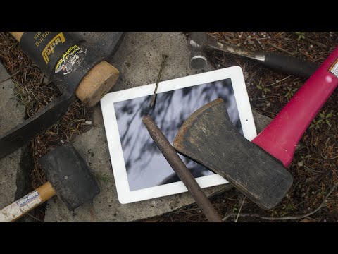 iPad 3rd Generation Destruction