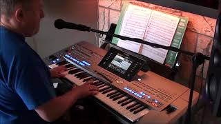 Video thumbnail of "Il silenzio - Nini Rosso Cover on Yamaha keyboard Tyros 5"