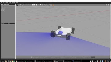 Four-Wheeled Drive in Gazebo and ROS
