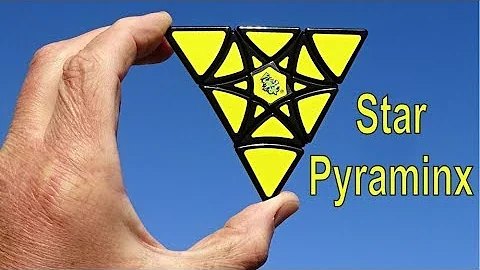 *NEW* Star Pyraminx puzzle unboxing, review, disassembly & re-assembly