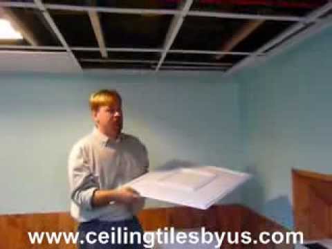 Step By Step Guide On Installing Pvc Ceiling Tiles From Ceiling Tiles By Us Into A Grid
